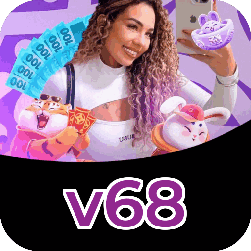 Catálogo slots v68 mostrando top jogos Gates Olympus Sweet Bonanza Fortune Tiger Big Bass volatilidade RTP